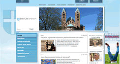 Desktop Screenshot of bistum-speyer.de
